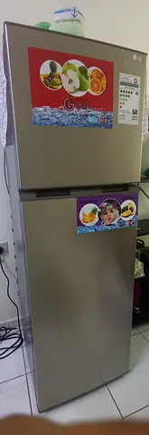 Double-door refrigerator like newly bought from the store