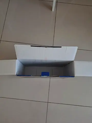 PS5 BOX ONLY, NO PS5 NO HEADSET NO CONTROLLER NO CABLES.