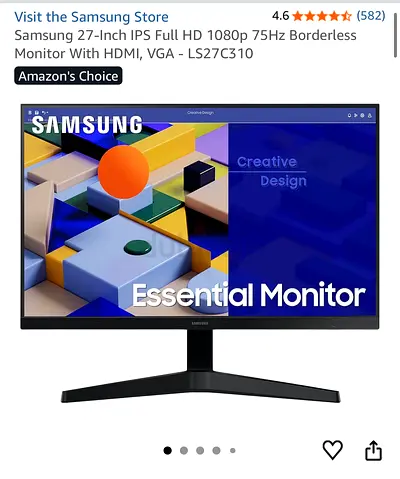 Samsung 27” Monitor