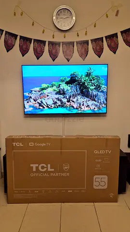 55-inch TCL QLED Smart TV - Good Working Condition