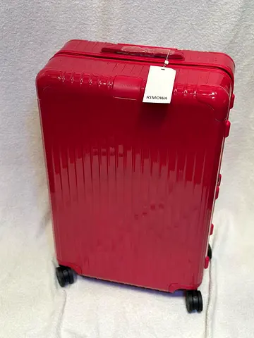 RIMOWA essential cabin Red 4 wheels carry case