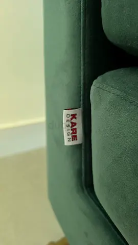 KARE Design green upholstered sofa - single seat / sofa section
