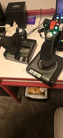 X52 hotas joystick for flight simulators and games