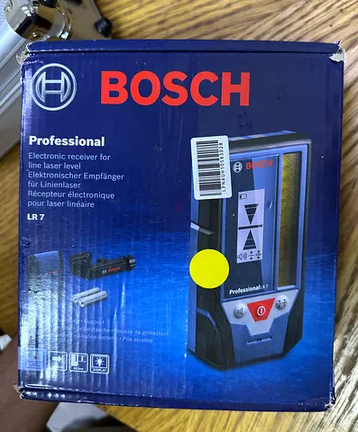 Bosch Professional LR 7 Electronic Laser Receiver - New in Box