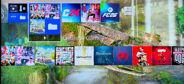 PS4 Pro (9.0”jail-break”) + 20games loaded