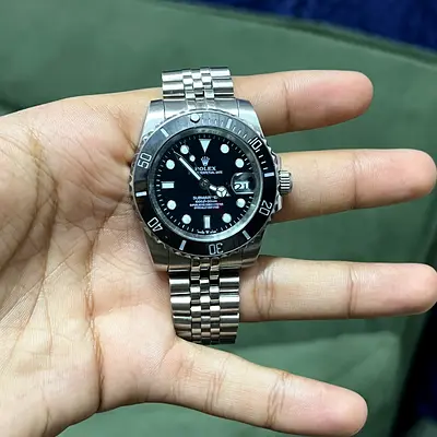 Men watch