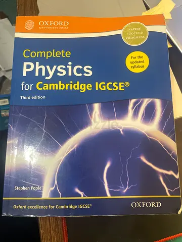 Complete Physics for Cambridge IGCSE (3rd Edition)
