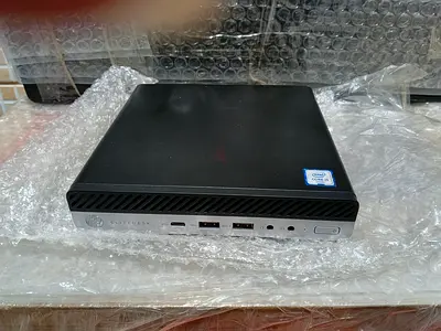 HP Elitedesk 800 mini Desktop + Lenovo 22 Inch Monitor
