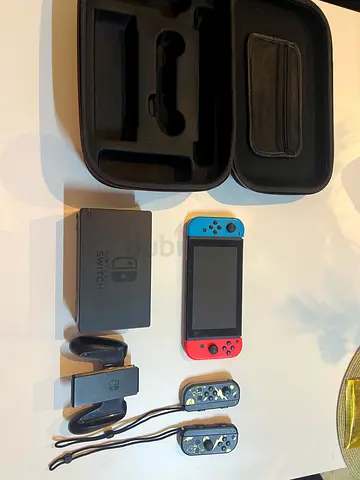 Nintendo Switch V2 (Updated Battery Version) – Modded + 30+ Games + Full Accessories Bundle