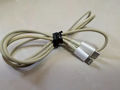 Used Apple Lightning to USB-C Cable - 1.0m, working condition