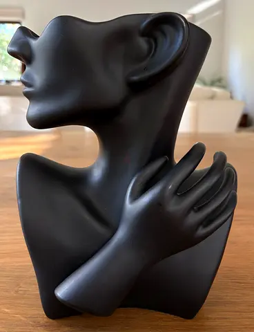 Contemporary Abstract Female Bust Vase