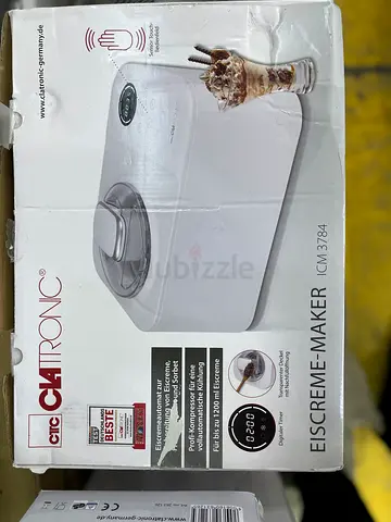 Clatronic Eismaker Ice Cream Maker (Model ICM 3784) - Used, Working