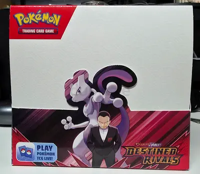 Pokemon TCG Destined Rivals Booster Box Unsealed