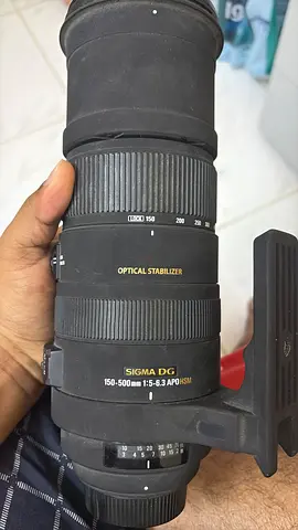 Sigma 150-500mm f/5-6.3 DG OS (Optical Stabilizer) Telephoto Lens