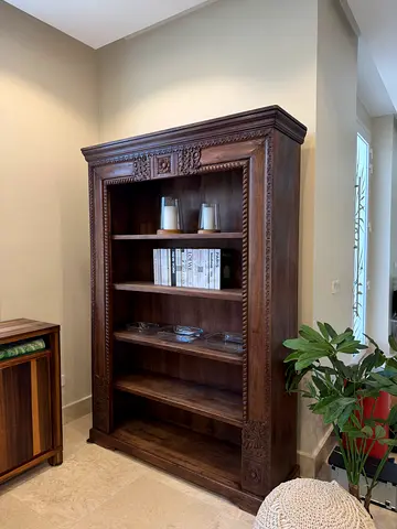 Solid Wood Bookshelf H220xW146xD41