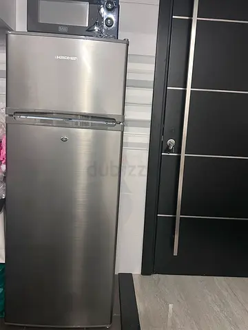 KROME Stainless Steel Single-Door Refrigerator – Good Condition