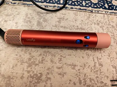 Dyson Airwrap i.d.™ multi-styler and dryer Straight+Wavy in Strawberry bronze and blush pink