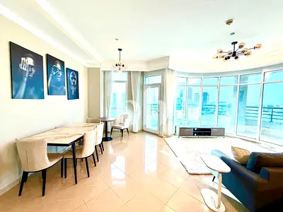 Panoramic Sea Views| Fully furnished | 2BR+maid