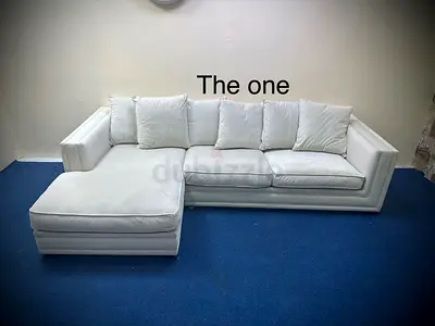 As perfect condition the one brand lshape sofa