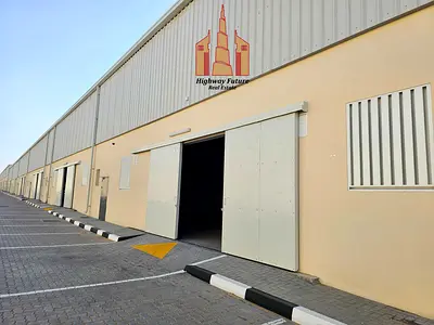 warehouse brand new 42k per sqft with office with washroom I have different size