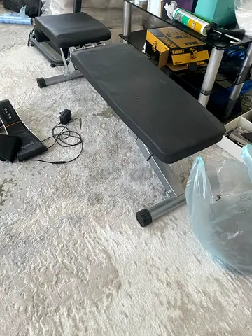 Adjustable weight bench - good condition