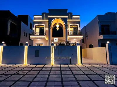 فيلا نيوكلاسيك مع حديقة للبيع تصمييم فلل دبى مقابل حديقة مباشرعلى شارع 311 شامل رسوم التسجيل والتمليك جاهزة للسكن تملك حروتورث تقسيط شهرى ميسر.