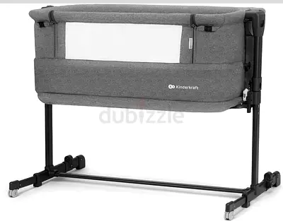 Kinderkraft bedside co-sleeper bassinet - grey