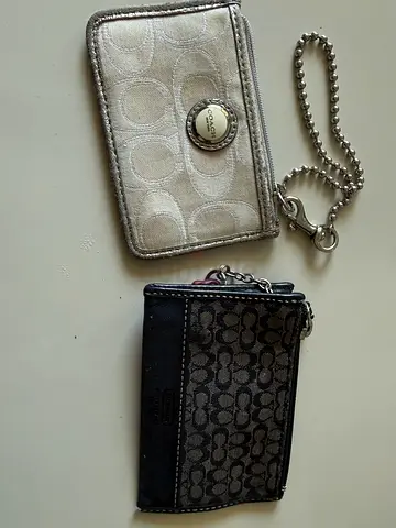 coach card holder wallets