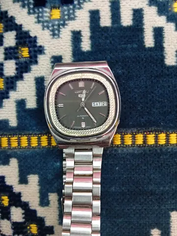 Seiko Automatic Stainless Steel Men’s Watch with Day/Date
