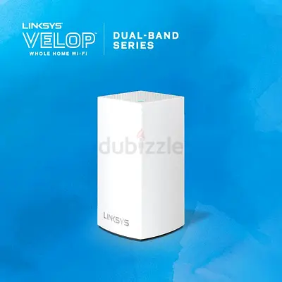 Linksys Velop WiFi6 Dual-Band Whole Home Wi-Fi Mesh System - White