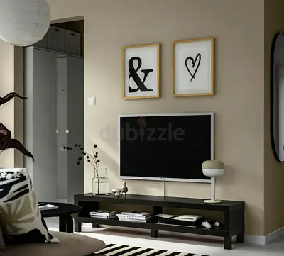 IKEA Lack TV Bench black-brown