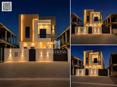 Own a villa at an attractive price, European design, custom finishing, including registration and ow