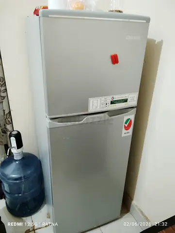 Nobel Double Door Refrigerator Silver