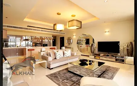 Upgraded 2 Bedroom Converted to 3 Bedroom + Maid | Fully Furnished | Full Sea & Palm Views