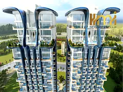 3BR Apartment | Samana Waves 2 | City &amp; Pool Views