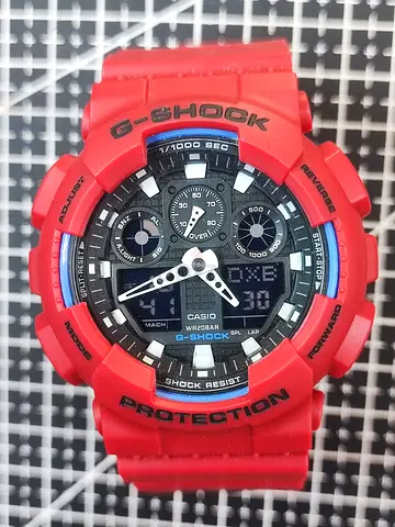 Casio G-Shock GA100B Water Resist 200m Like New-Free Delivery to All UAE +Cash On Delivery