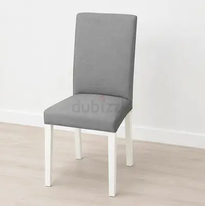 IKEA KÄTTIL Dining Chair - Light Grey) 4 pieces