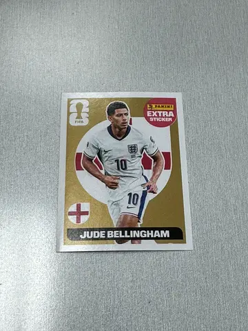 Jude Bellingham England GOLD
Extra Sticker Panini FIFA World Cup
2026