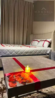 Luxurious furnished studio ready for immediate occupancy