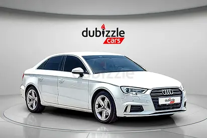 AED 593/month | 2018 Audi A3  | GCC Specs | Ref#475619