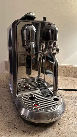 Nespresso Creatista Plus Coffee Machine Stainless Steel