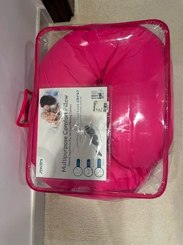 Pink Multipurpose Comfort Nursing / Support Pillow - Brand New (in bag)