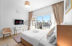 Elegant Furnished Studio | Prime Burj Khalifa Area | Ready to Move In