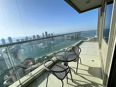 Fully Upgraded 3 BR + Maid + Private Gym | Full Sea &amp; Palm Views |