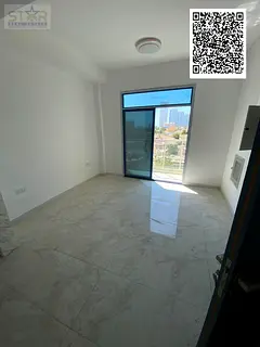 New building, first occupant, one-bedroom apartment with a living room, one bathroom, with a balcony