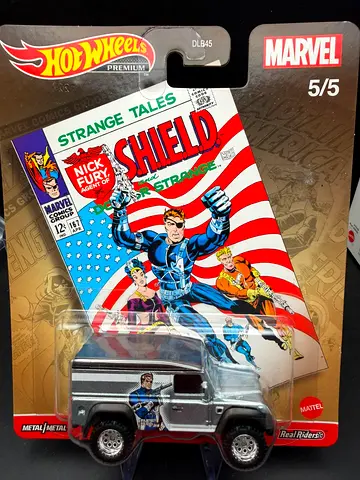 Hot Wheels Marvel S.H.I.E.L.D. Land Rover Defender - New in Pack