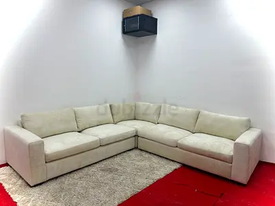 Perfect condition pottery barn lshape 6 seater sofa