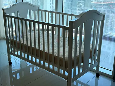 Baby cribs with mattress