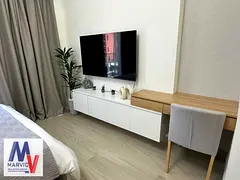 Furnished Studio | Azizi Riviera 18 | Balcony &amp; Downtown View