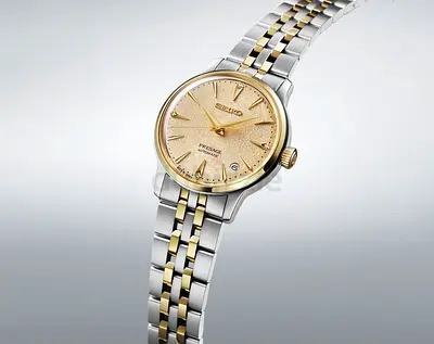 Seiko Presage ‘Frozen Daiquiri’ Diamond Cocktail Time women’s watch
